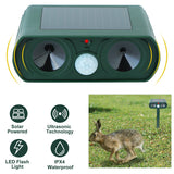 Solar Ultrasonic Animal Repeller – Eco-Friendly Pest & Animal Deterrent