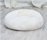 Plush Round Pet Bed – Soft & Warm