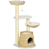 Cat Tree Activity Center – Multi-Level Cat Tower with Sisal Posts, Condo, Bed & Toys