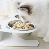 Anti-Falling Cat & Dog Feeding Water Bowl