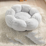 Flower-Shaped Soft Pet Bed