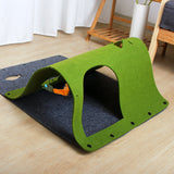2-in-1 DIY Cat Tunnel Toy & Nest