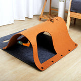 2-in-1 DIY Cat Tunnel Toy & Nest