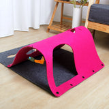 2-in-1 DIY Cat Tunnel Toy & Nest