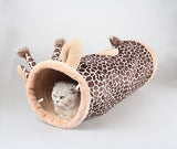 Cartoon Animal Ringing Paper Cat Tunnel