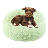 Plush Round Pet Bed – Soft & Warm