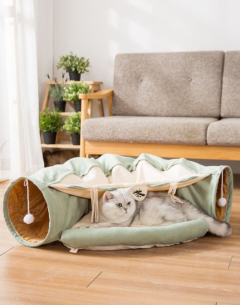Collapsible Cat Tunnel – Durable, Washable & Fun for Playtime