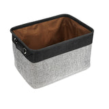 Linen Storage Basket – Japanese Style Organizer for Toys, Clothes & More