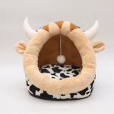 Christmas Edition – Cozy Indoor Cat Tent Bed