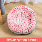 CozyNest Plush Pet Sofa Bed