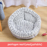 CozyNest Plush Pet Sofa Bed