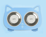 Anti-Falling Cat & Dog Feeding Water Bowl