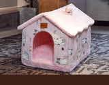 Foldable Enclosed Pet Bed