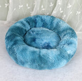 Plush Round Pet Bed – Soft & Warm