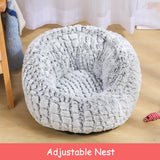 CozyNest Plush Pet Sofa Bed