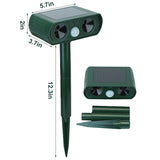 Solar Ultrasonic Animal Repeller – Eco-Friendly Pest & Animal Deterrent
