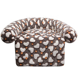 Plush Kennel Sofa Blanket – Soft & Cozy Pet Throw