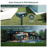 Solar Ultrasonic Animal Repeller – Eco-Friendly Pest & Animal Deterrent