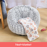 CozyNest Plush Pet Sofa Bed