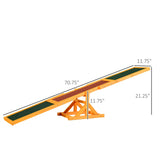 Wooden Dog Agility Seesaw