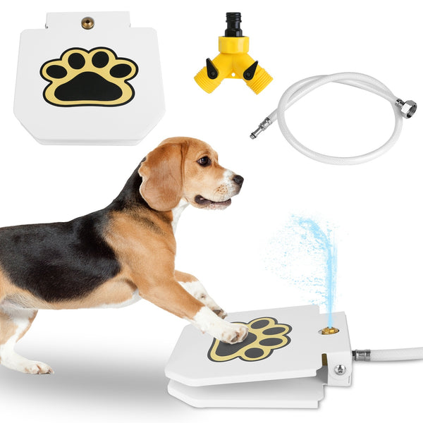 Step-On Outdoor Dog Water Fountain