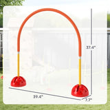 4-Piece Dog Agility Training Course – Portable and Adjustable