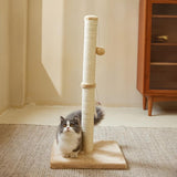 Durable Sisal Cat Scratching Post with Hanging Ball Toys