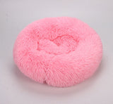 Plush Round Pet Bed – Soft & Warm