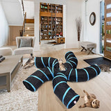 Tree Pattern 3-Way Cat Tunnel