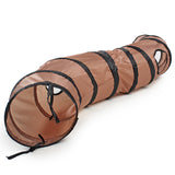 Pet Cat S-Shaped Collapsible Tunnel Toy
