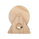 360° Wooden Cat Scratching Post with Bells – Natural Jute & Sisal Toy