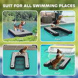 Floating Dog Pool Ramp – Safe Water Entry & Exit for Dogs