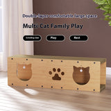 Tunnel Wear-Resistant Corrugated Vertical Cat Toy