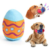 Egg Squeaky Dog Toy