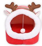 Christmas Edition – Cozy Indoor Cat Tent Bed