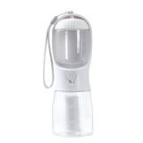 3-in-1 Portable Dog Water Bottle with Food Container & Waste Bag Dispenser