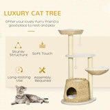 Cat Tree Activity Center – Multi-Level Cat Tower with Sisal Posts, Condo, Bed & Toys