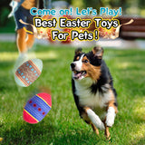 Egg Squeaky Dog Toy
