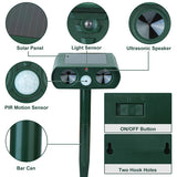 Solar Ultrasonic Animal Repeller – Eco-Friendly Pest & Animal Deterrent
