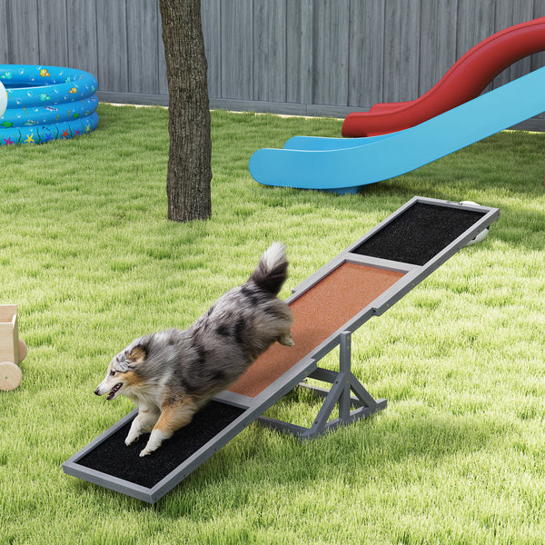 Wooden Dog Seesaw Ramp – For Training and Play