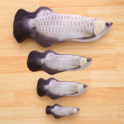 Soft Plush 3D Fish Shape Cat Toy