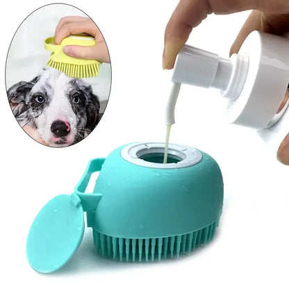 Dog Silicone Bath Brush