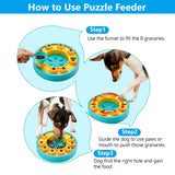 Interactive Dog Puzzle Feeder