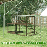 Chicken Activity Shelf – Multi-Level Roosting & Play Station