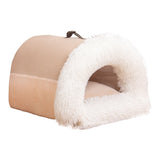 Portable Spliced Plush Pet Nest