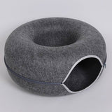 Donut Cat Tunnel Bed