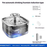Stainless Steel Automatic Cat Water Fountain