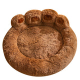 Fleece-Lined Pet Sofa Bed