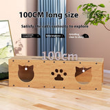 Tunnel Wear-Resistant Corrugated Vertical Cat Toy