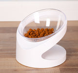 Cat Bowl with Diagonal Mouth